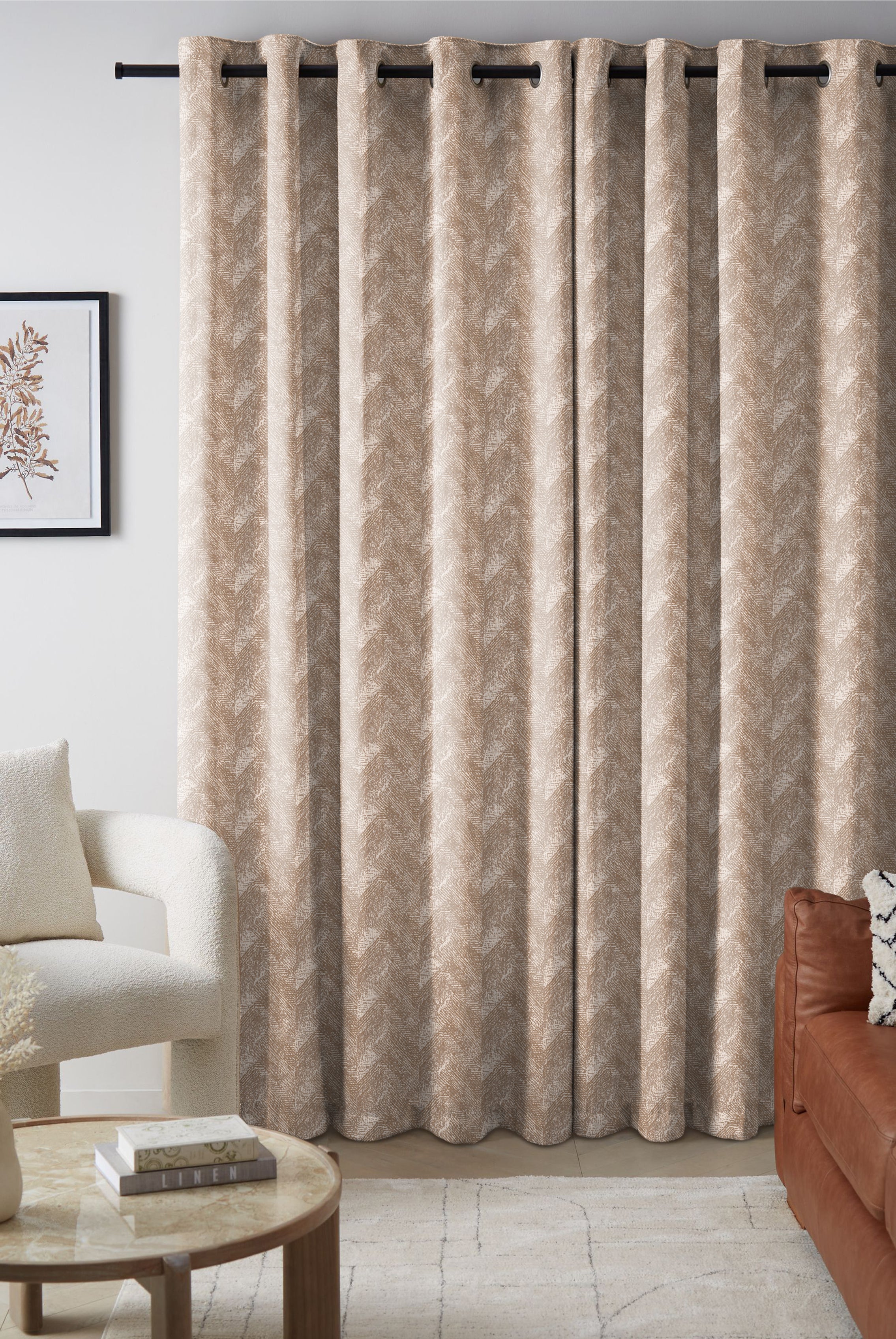 ENSLEY ALMOND PREMIUM BLACKOUT CURTAIN