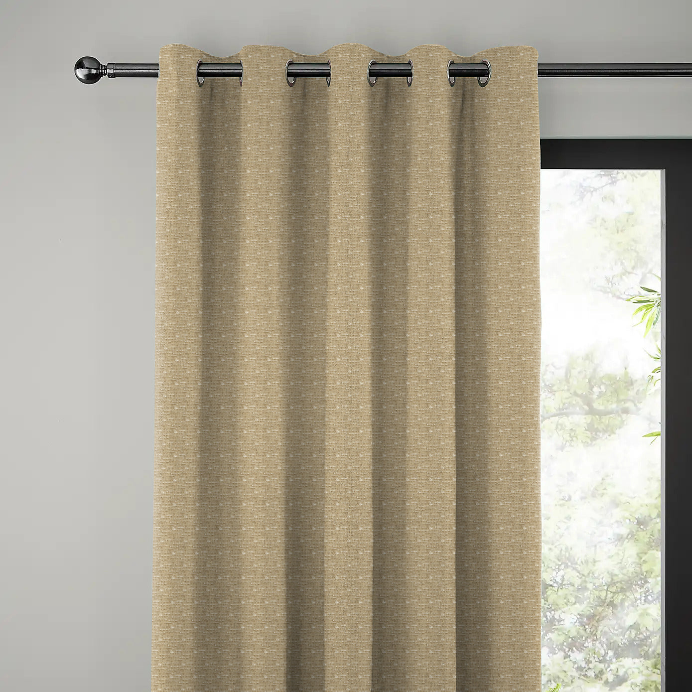 MALAGA MUSTARD BLACKOUT CURTAINS