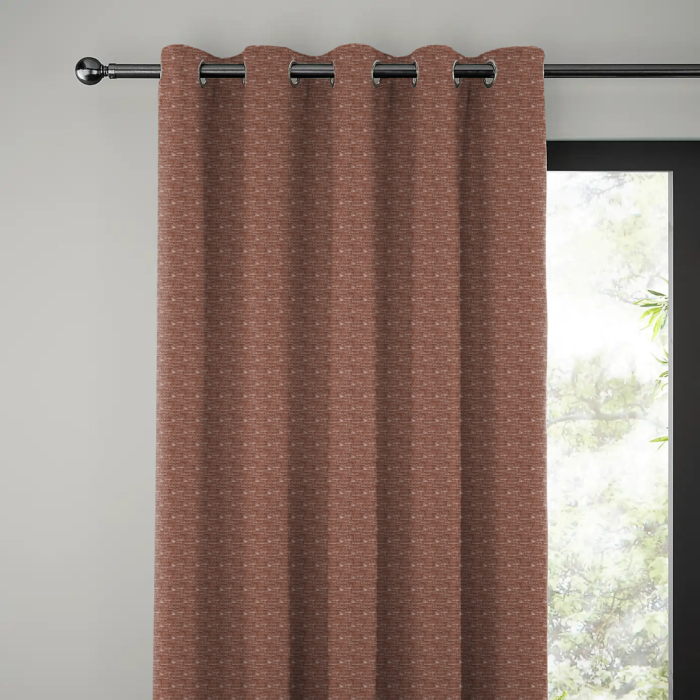 MALAGA RUST BLACKOUT CURTAINS