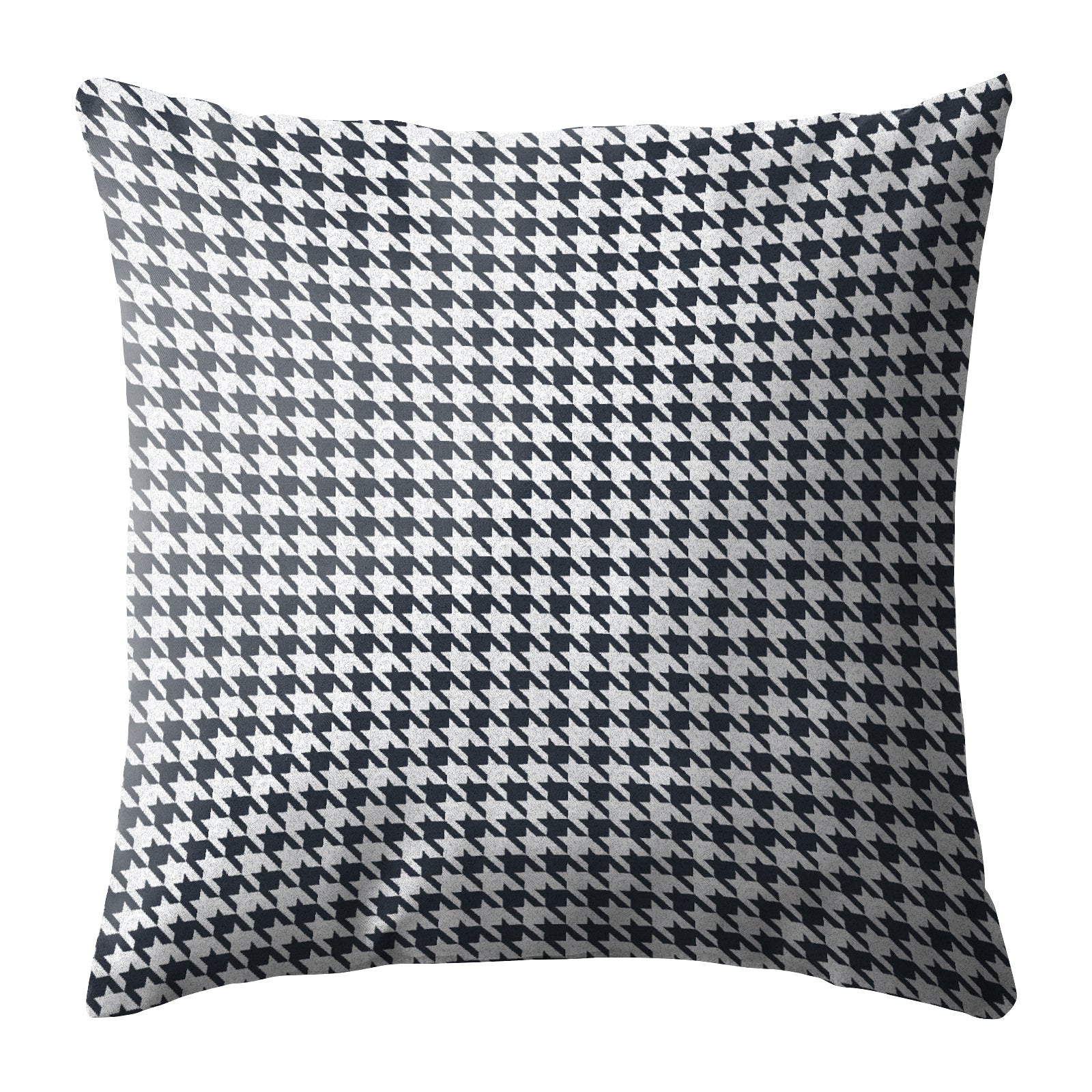 HOUNDSTOOTH D-GREY DIGITAL PRINTED CUSHION COVER (Pack of 2)