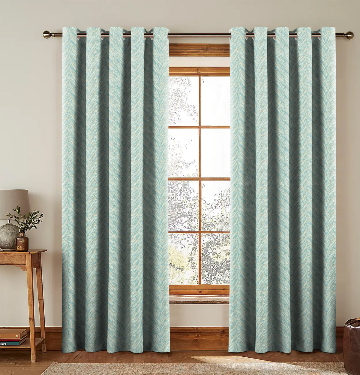 Luxor Duck Egg Blackout Curtains