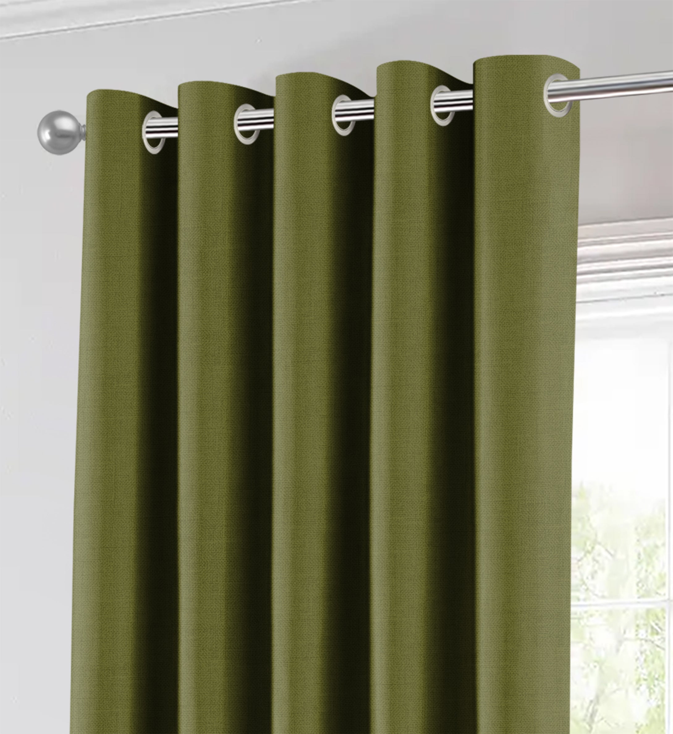 KASBAH-06 GREEN BLACKOUT CURTAINS