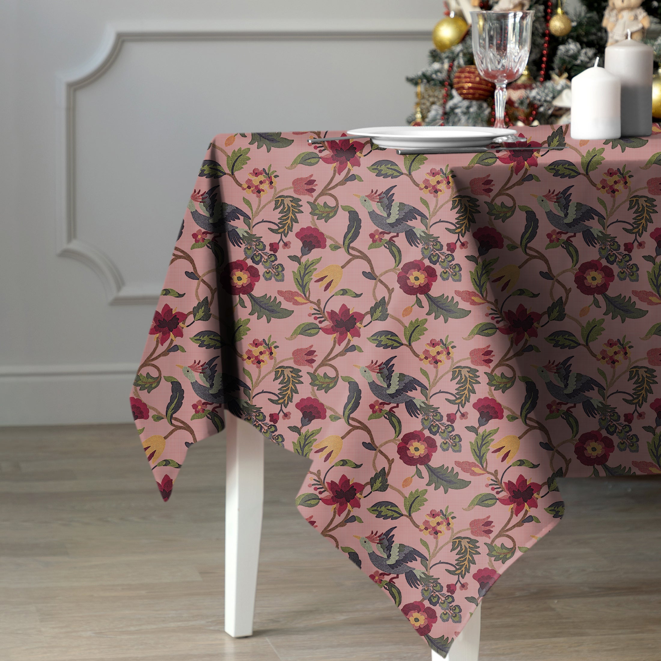 Cabal Rose 6 Seater Table Cloth